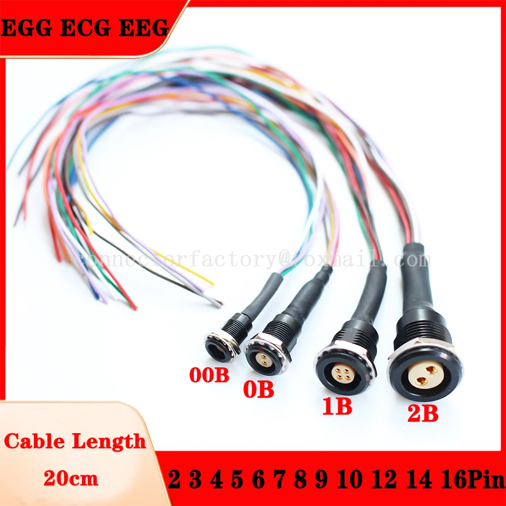 

Черный EGG EEG ECG 00B 0B 1B 2B Металлические двухтактные самоблокирующиеся розетки с кабелем 20 см 2 3 4 5 6 7 8 9 10 12 14 16 Pin