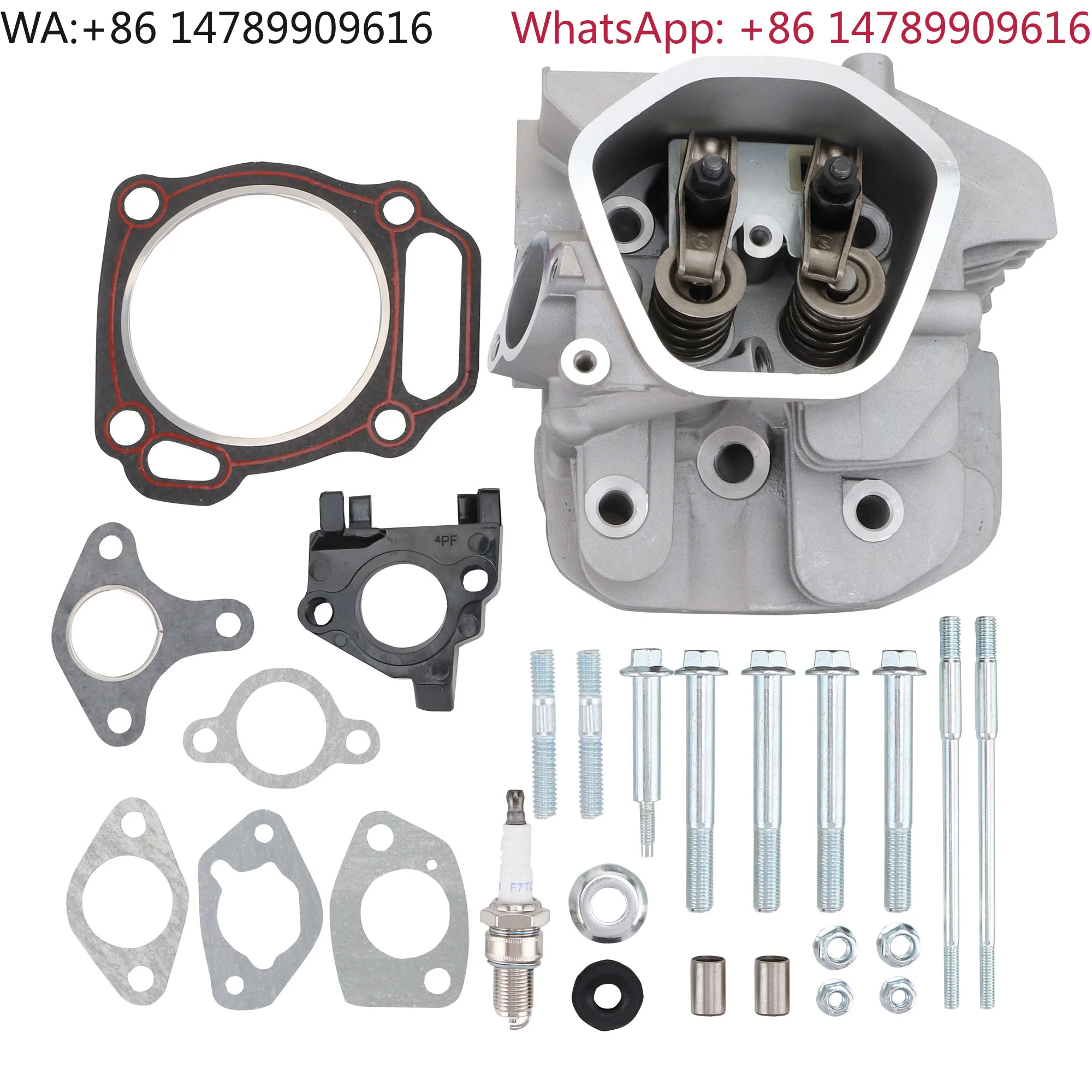 High Performance Wear Resistant 188F Cylinder Head Rocker Valve Spring Kit For GX340 GX390 Engine PartsHigh Performance Cylinder