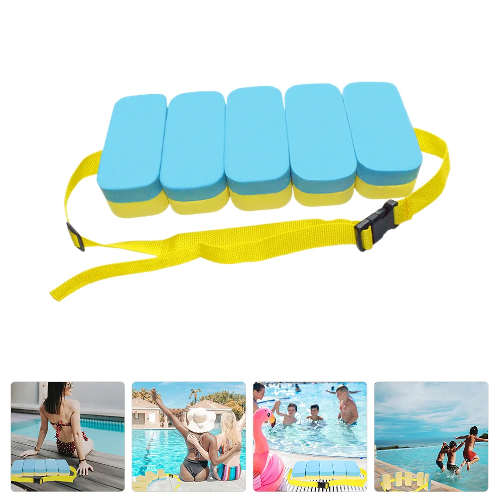 Buoyancy Belt Swim Waist Back Float Safety Trainer Bubble Swimming Eva Training Aid Practical
