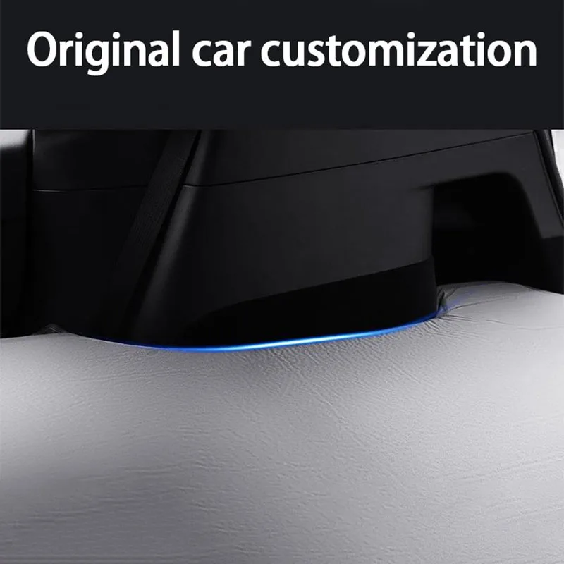 Car Camping Air Mattress for Tesla Model Y Juniper 2025 SUV Inflatable Bed Portable Travel Pad for Outdoor Fits Model3 2017-2024 view 4