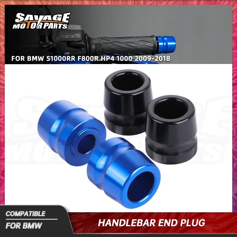 

Handle Bar End Cap For BMW S1000RR S1000R F800R HP4 1000 2012-2021 Motorcycle Accessories Handlebar Grip End Weights Plug Slider