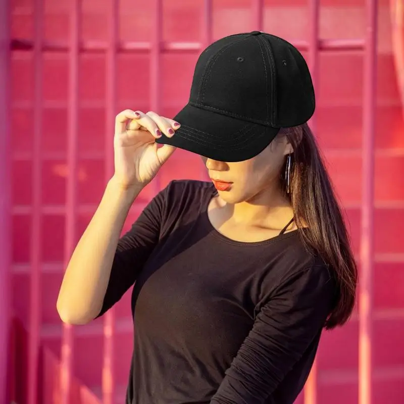 Ponytail Caps For Women Ponytail Baseball Hat Adjustable Baseball Caps High Messy Bun Trucker Hat Blank Breathable Sun Hats For