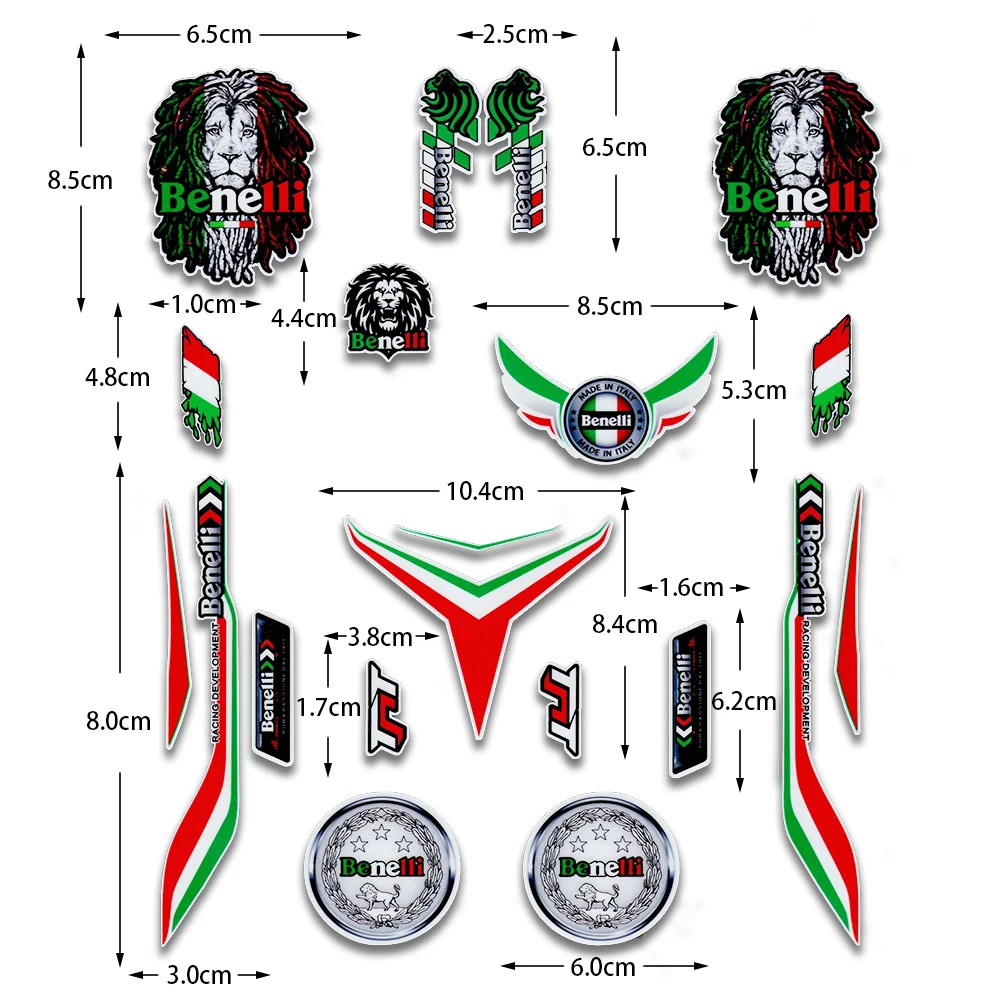 For Benelli TRK 502 502X 702X TNT 180S Laser Rainbow/Reflective Motorcycle Stickers Moto Body Helmet Vinyl Decals Accessories