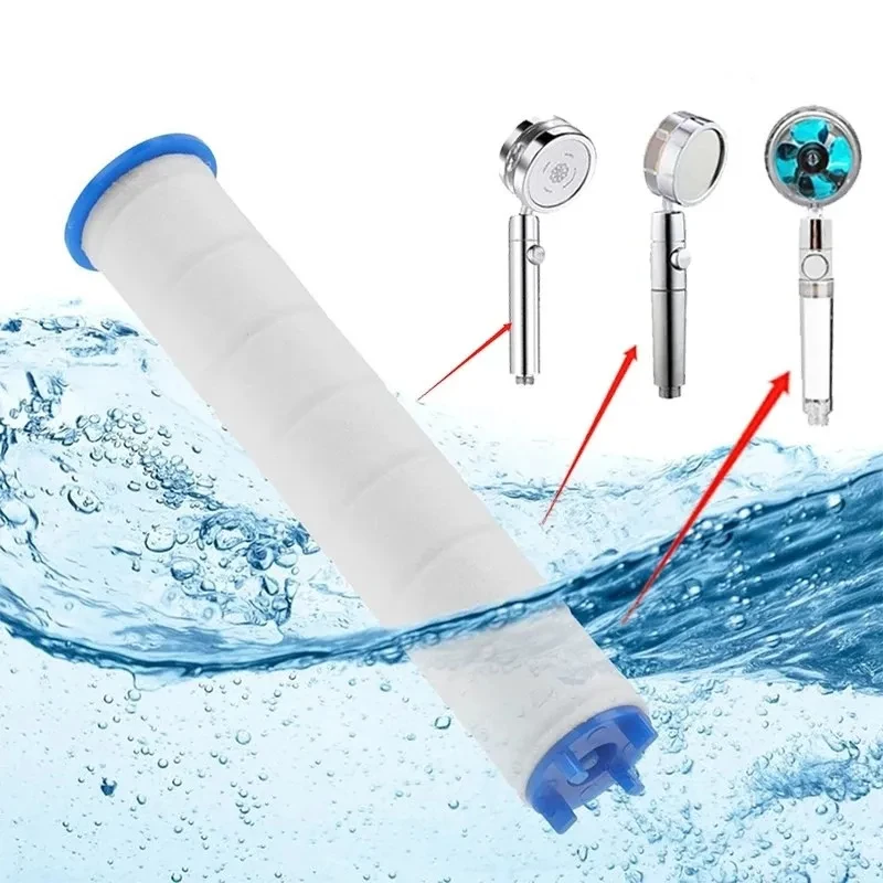 1Pcs Shower Head Replacement PP Cotton Filter Cartridge Water Purification Bathroom Accessory Hand Held Bath Sprayer