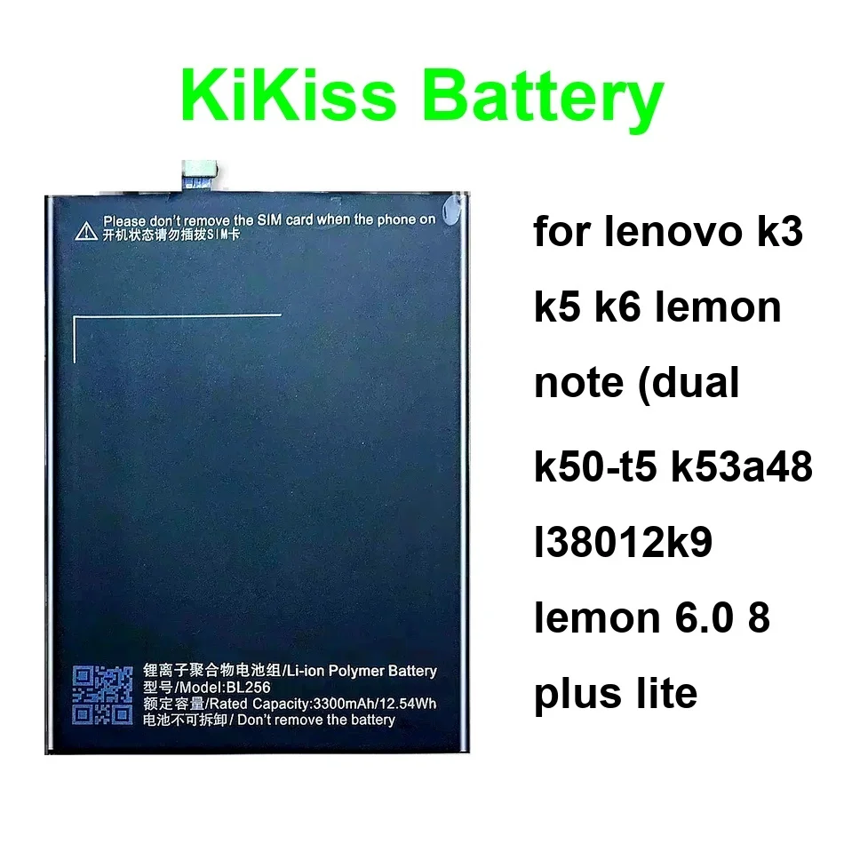 

BL287 BL261 BL243 3000-4000 мАч аккумулятор для Lenovo K3 K5 K6 Lemon Note (двойной K50-T5 K53a48 L38012k9 6.0 8 Plus Lite