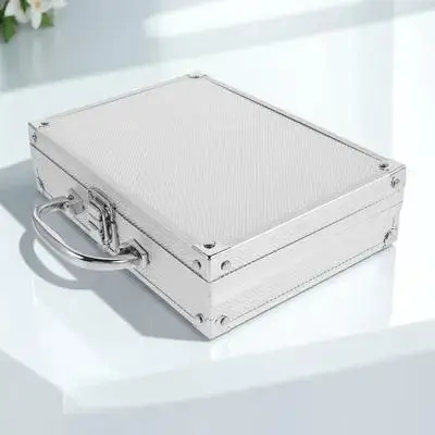 

Multifunctional Aluminum Alloy Toolbox Integrated Flashlight Shockproof Tool Case Strong Illumination Lightweight for Outdoor