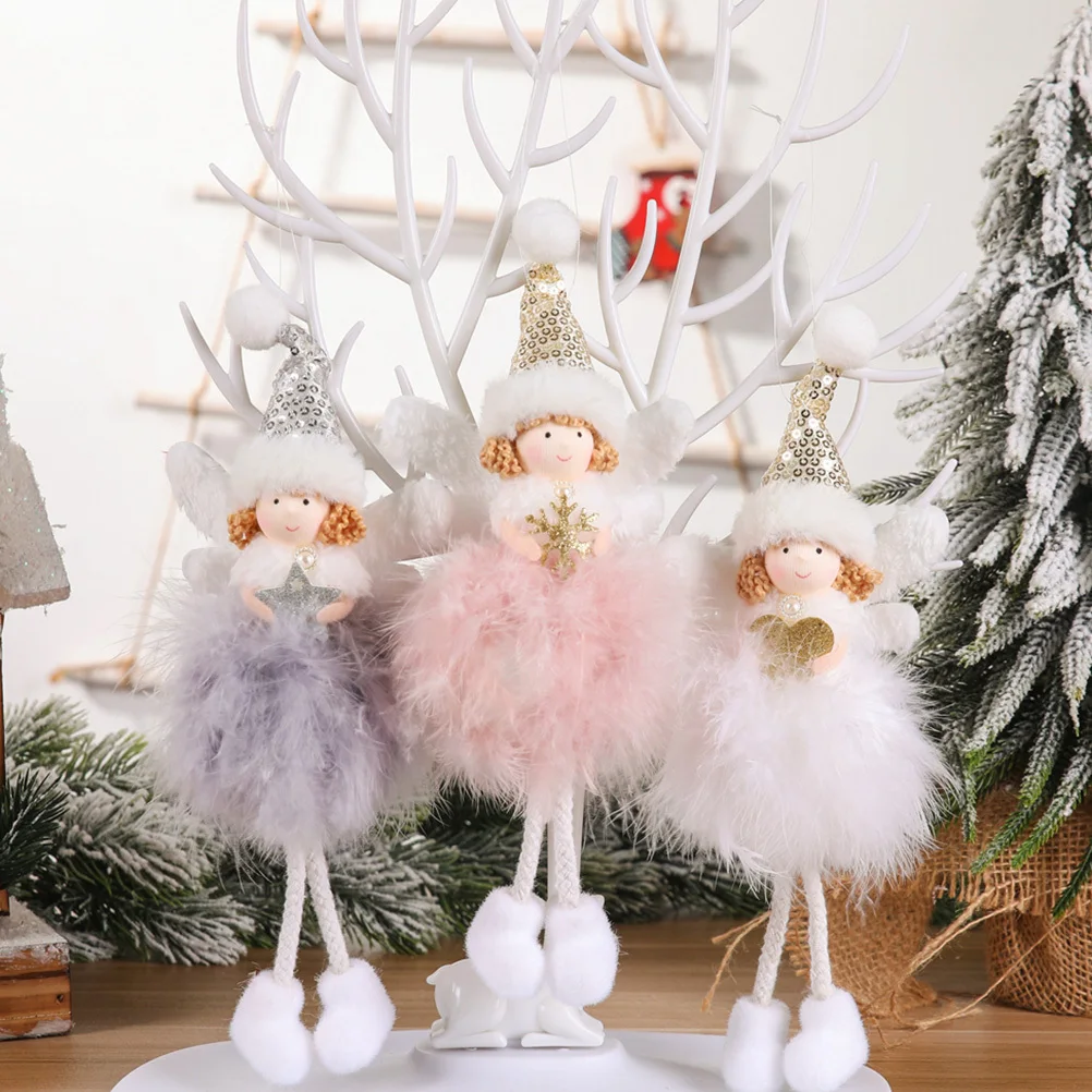 

Angel Ornament Premium Christmas Decor Hanging Pendant For Home Tree Fireplace Living Room Office Xmas Ornaments