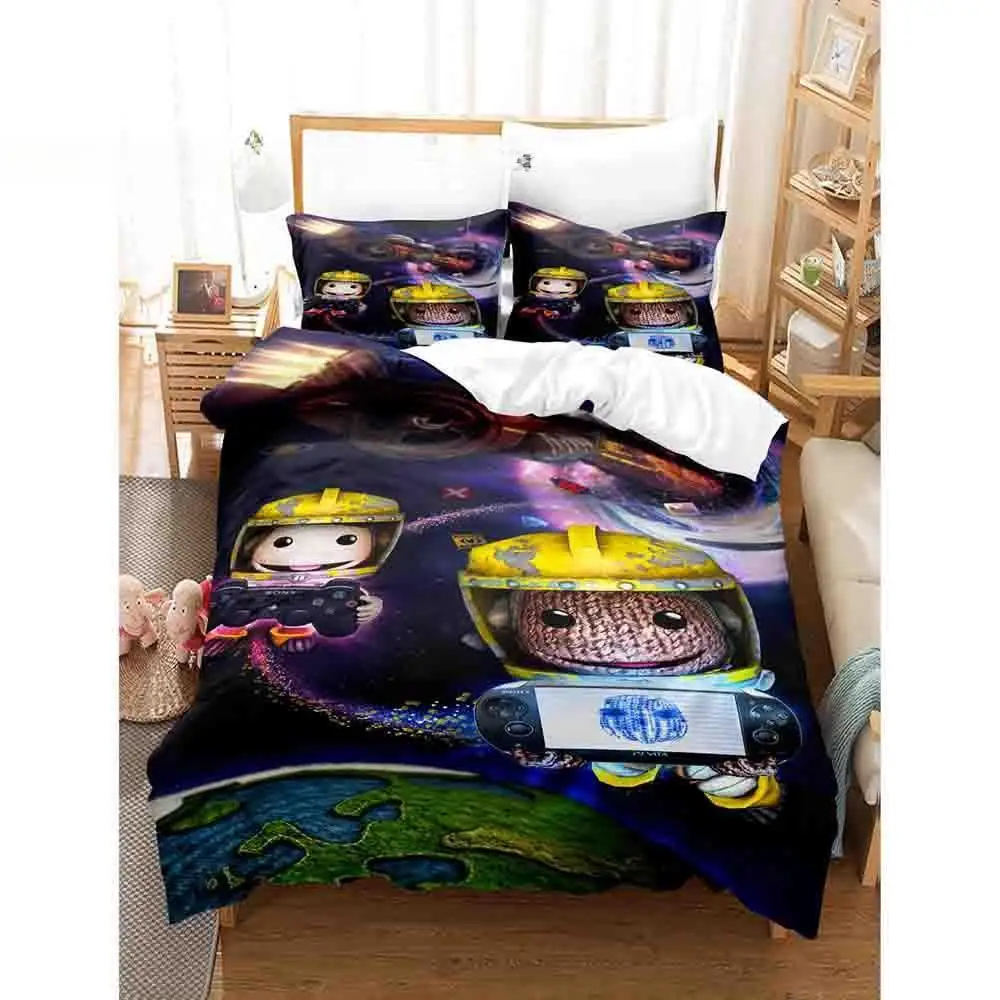 3d Print Game Sackboy: A Big Adventure Bedding Set Single Twin Full Queen King Size Bed Set Adult Kid Bedroom Duvet cover Sets