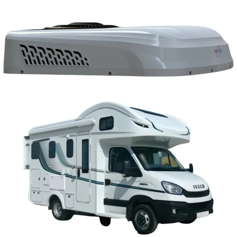RGFROST 2025 New Design RV Air Conditioner 12V 24V 1000w 3000w Single Fan Rooftop AC Electric Air Conditioner