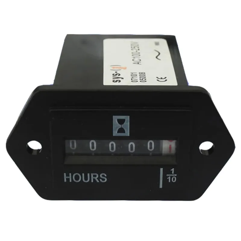 SYS-1 Sealing Industrial Timer Generator Bulldozer Excavator Lawn Mower Mechanical Timer Parts Hour Meter Time Counter