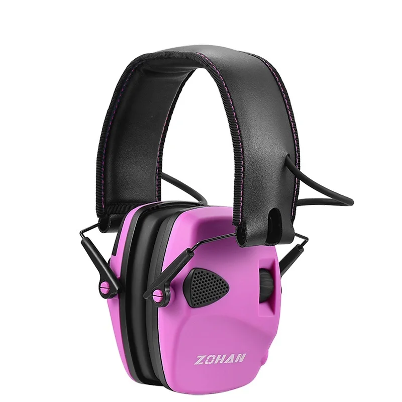 Top Electronic hearing protection shooting Earmuffs Ear Protection Hunting protective Anti-noise headphone for women ear muff