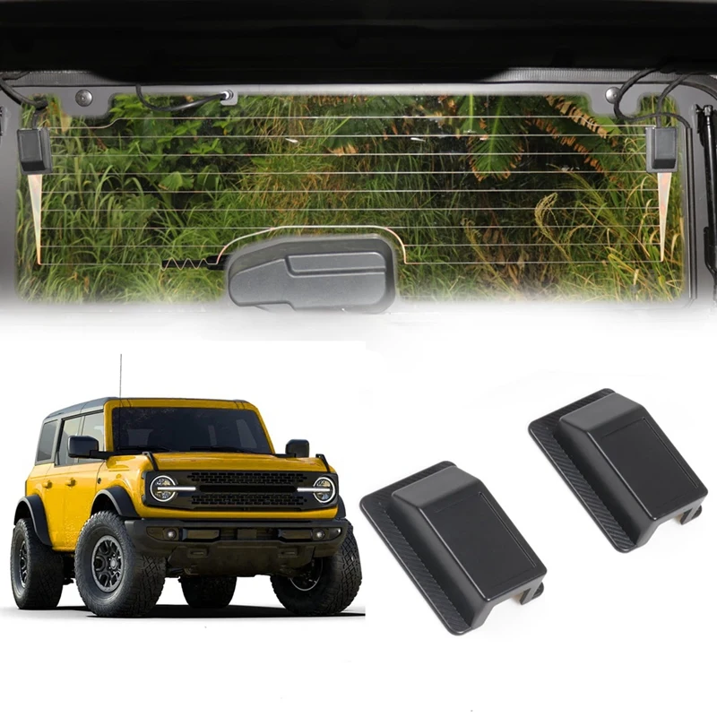 Rear Windshield Heating Wire Protector Cover For Ford Bronco 2/4 Door 2021-2023 Rear Window Defogger Guards Protect