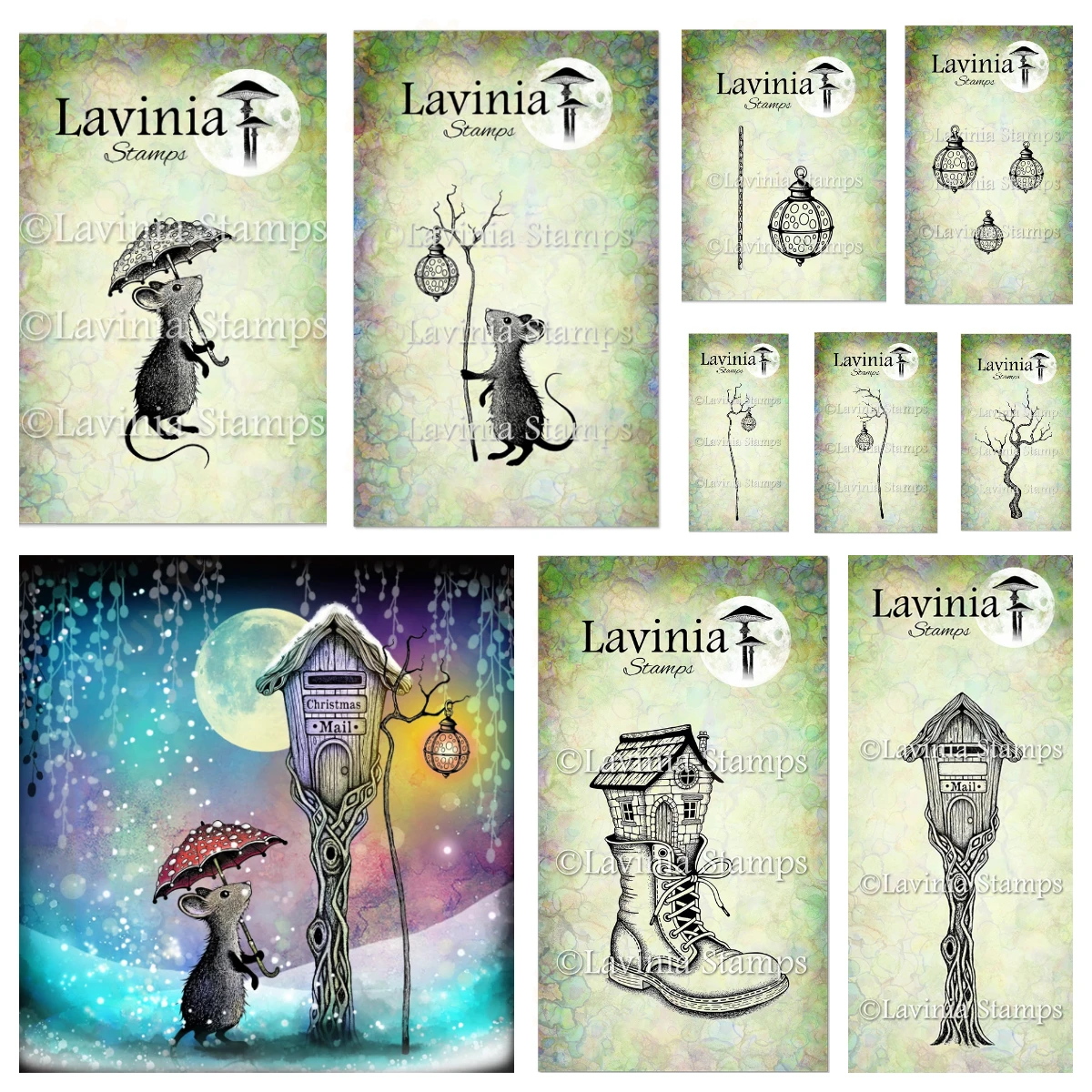 

October Lavinia Elf Stamps New The Faelight Chronicles Collection Stamps DIY Scrapbooking Gift Card Stencil Inlay Die Stencils
