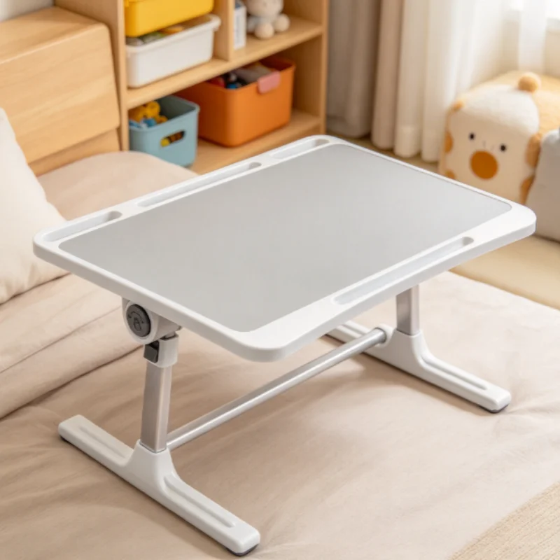 Multi functional bed folding table with adjustable height and angle, tablet computer, mobile phone, study desk