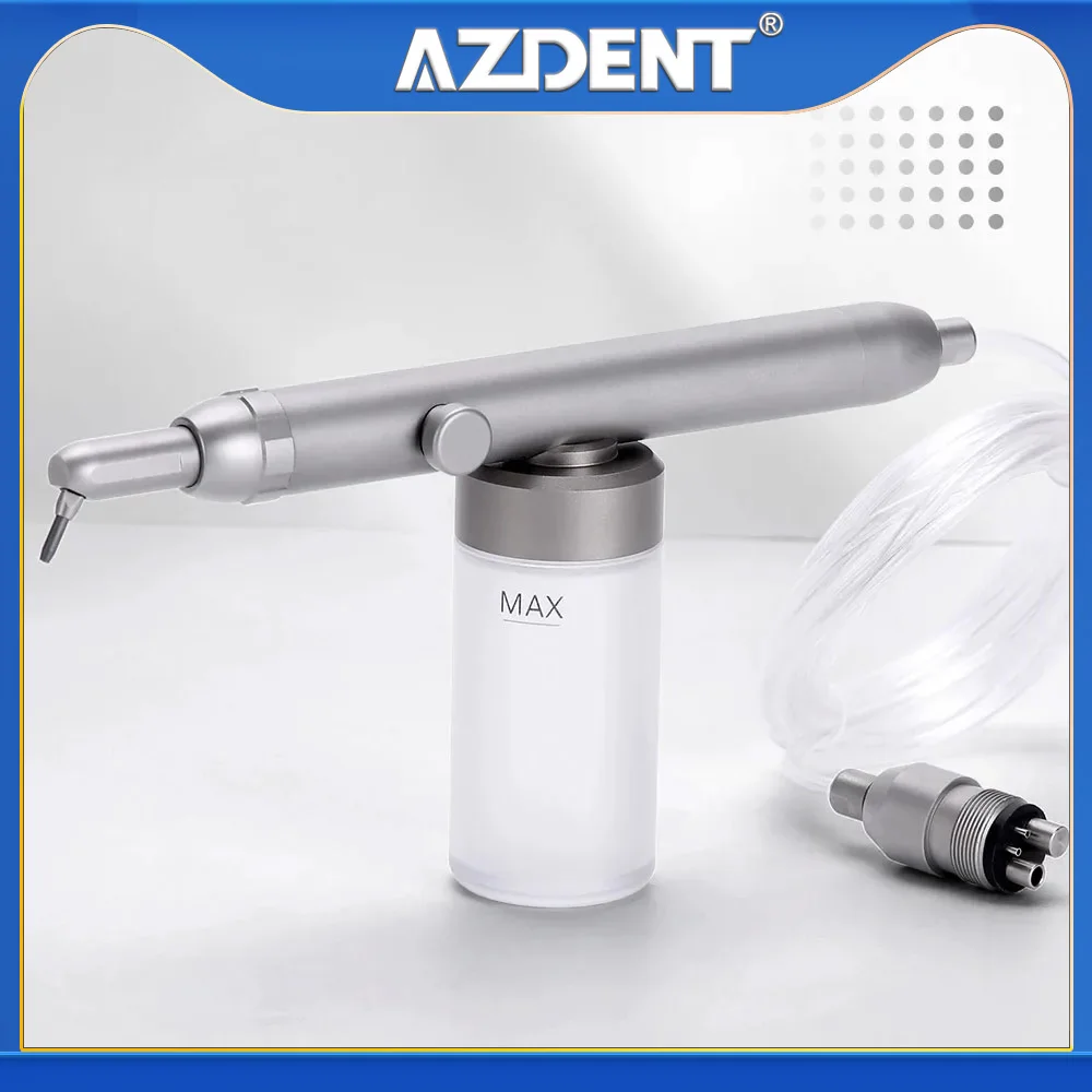 Azdent DENTAL Air Polisher Alumina Sandblasting Gun Micro Blaster Microetcher Sandblaster Dental Instrument 2/4 Holes