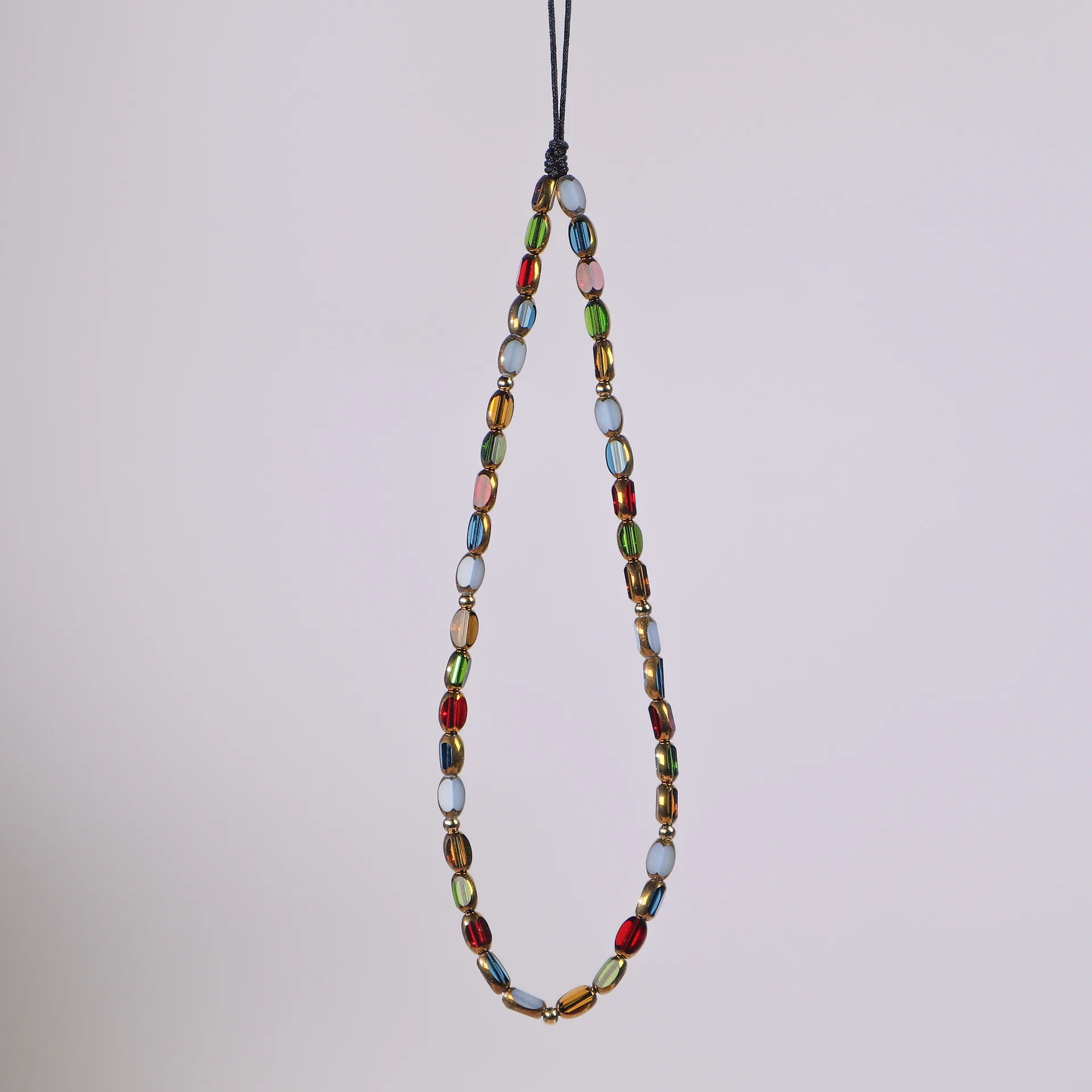 Originelles Design im böhmischen Stil, Handy-Charm, Kettenriemen, Schlüsselanhänger, farbkonserviertes Kameraketten-Lanyard aus Metall – Detail 3