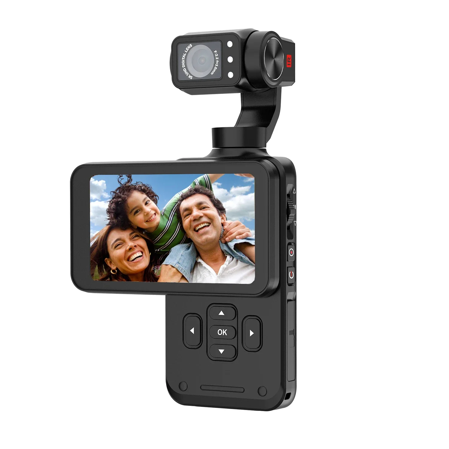 Winait 5K Wifi Portable Pocket Vlog Digital Video Camera with 3.5'' Color Display