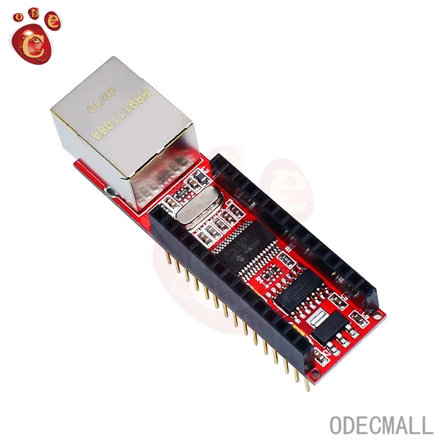 ENC28J60 Ethernet Shield V1.0 для модуля веб-сервера Nano 3.0 RJ45, совместимого с Arduino
