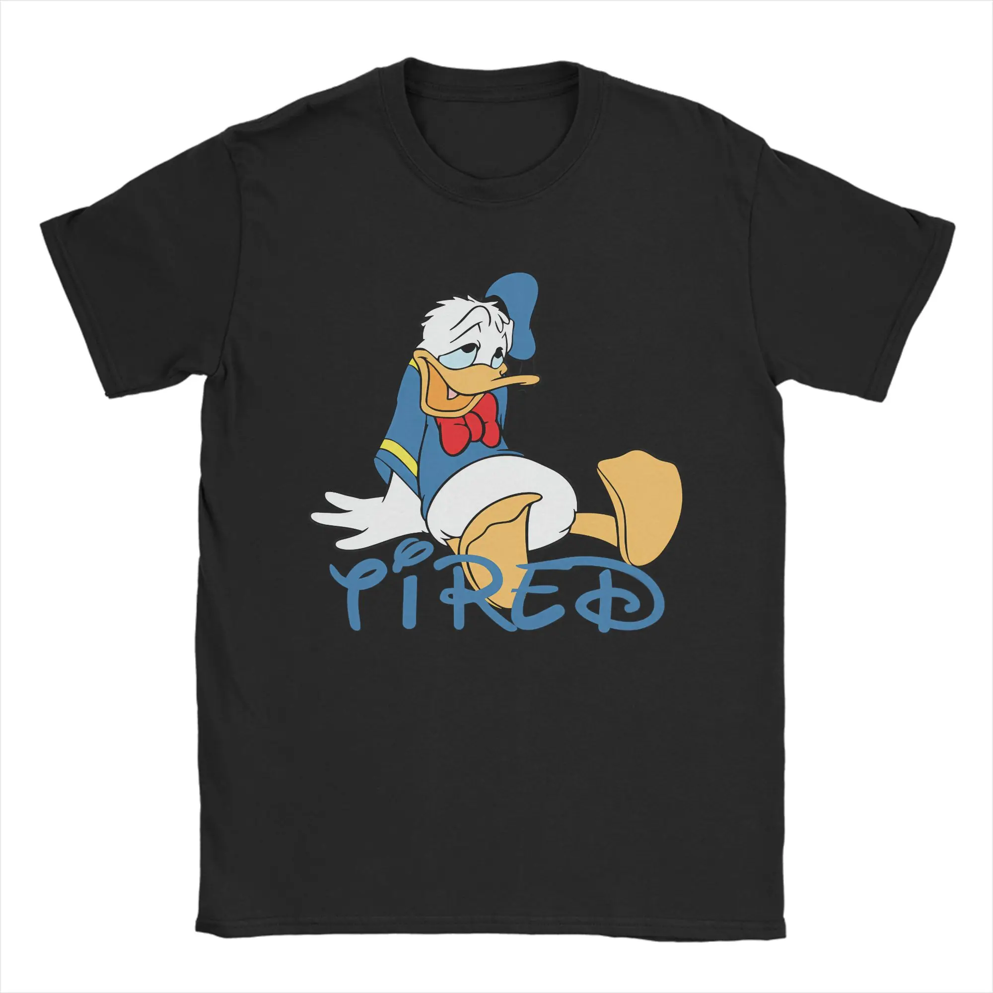 

Men T-Shirts D-DuckTales Awesome Pure Cotton Tee Shirt Short Sleeve Donalds Duck T Shirt Round Collar Clothing Birthday Present