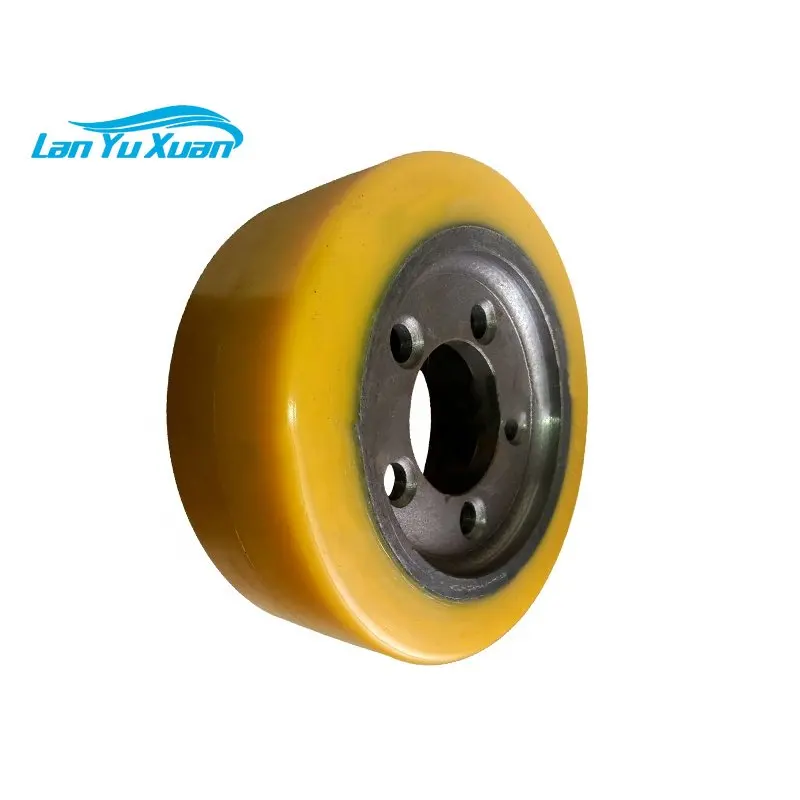 

Pu PU wheel 254x102-80mm 5-hole drive/traction Forklift truck Part No. 0039902311