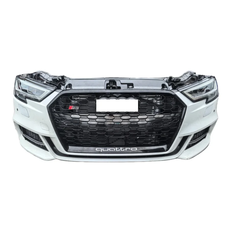 

Best-Selling Second-Hand for Audi S3 Front Bumper with Radiator and Headlights Easy Installation Bodykit Replacement