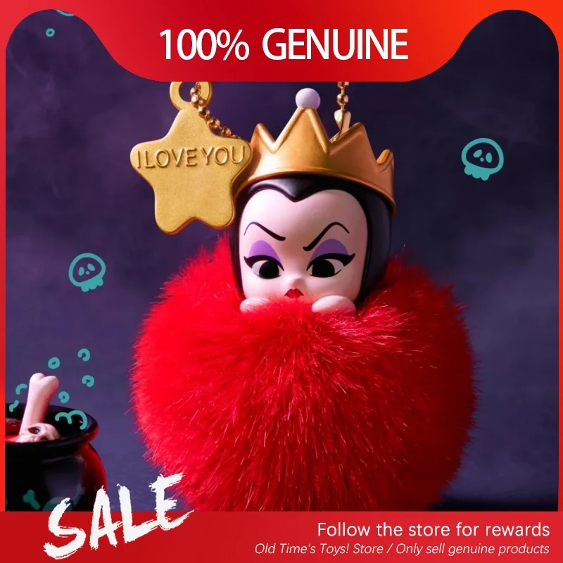 本物のディズニープリンセスと悪役夢のようなベルベットボールシリーズブラインドボックスかわいいぬいぐるみデスクトップオーナメントサプライズミステリーガールズギフト