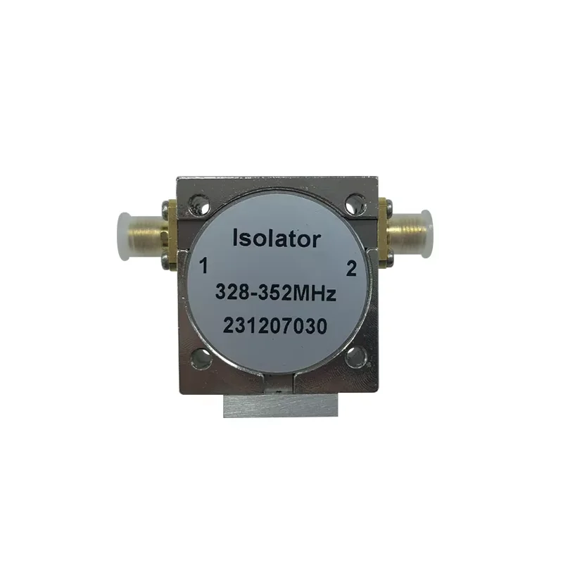 UHF RF Coaxial Isolator 328-352MHz with Sma Female Connector
