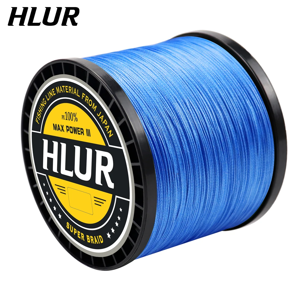 HLUR 8 Strands 300M 500M 1000M PE Braided Fishing Line 20-88LB Japan Multifilament Fishing Line Super Smooth Carp Fishing Line