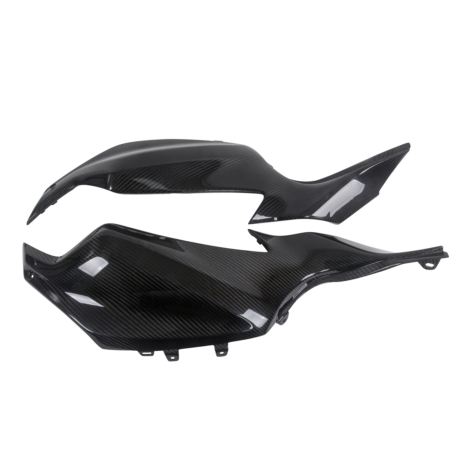 100% Carbon Fiber Motorcycle Tank Side Panels For YAMAHA MT07 FZ07 2014 2015 2016