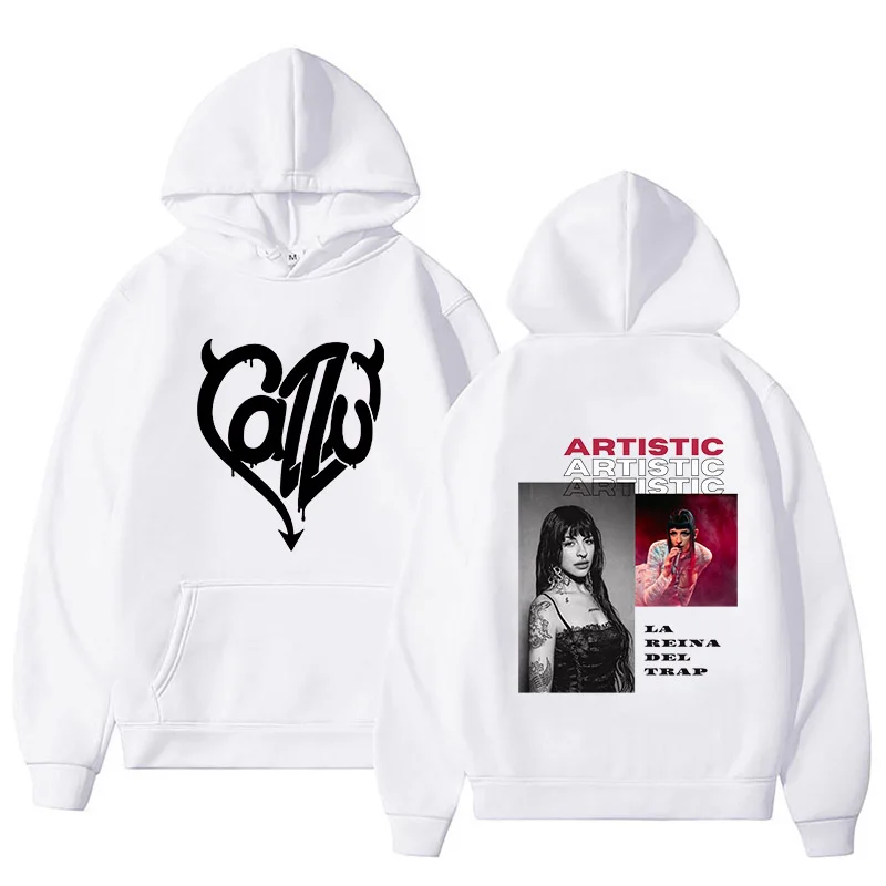 

Cazzu Style Hoodie 2025 Fashion Men/women Hoodies Harajuku Aesthetic Winter Clothes Fleece Pullover Sweatshirt for Fans Gifts