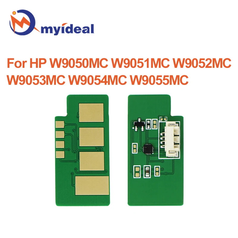 W9050MC W9051 9052 9053 MC Toner Chip For HP E87640z E87650z 87660z W9054MC 9055 Drum Chips Cartridge Reset E87640 E87650 E87660