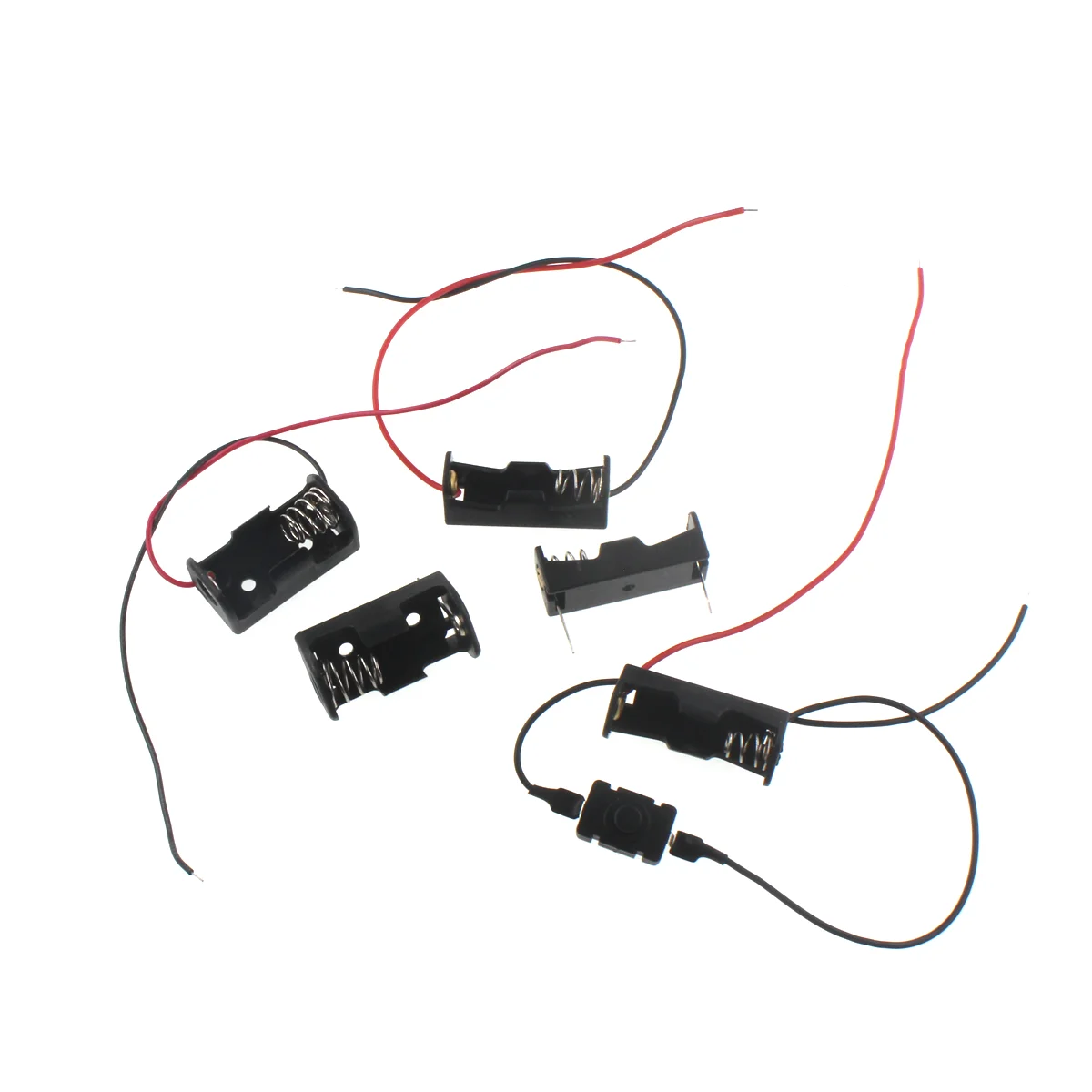 1/2AA ER14250 SMT Battery Storage 12V32A Clip Box Case Holder 3.6V With PCB Pin Solder Lead
