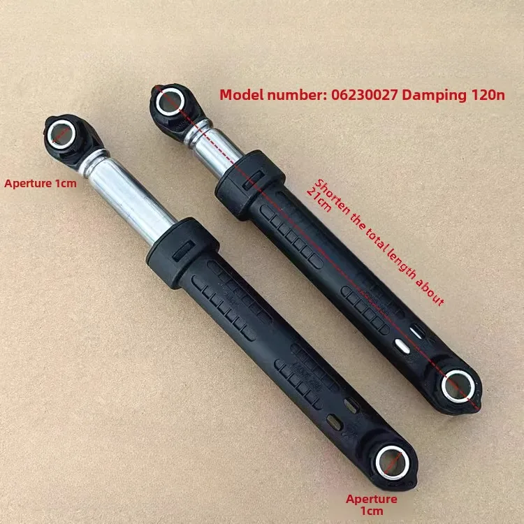 FMT .2PCS High quality  drum washing machine shock absorber  damping rod 120N tension 06230027 support foot