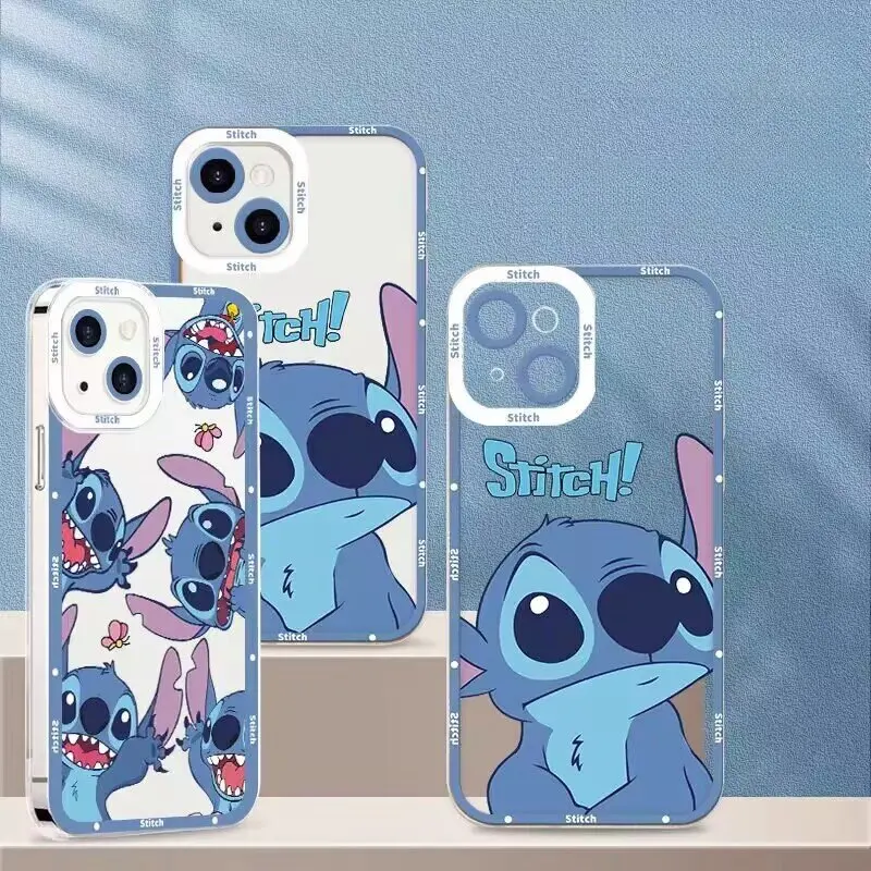 Cartoon Stitch Case For Huawei Honor X9A X7B X8B X9B 90 Lite 20 Nova 5T 3I 7I 7 9 SE P30 Pro Y9 Prime 2019 Funda Cute Casing