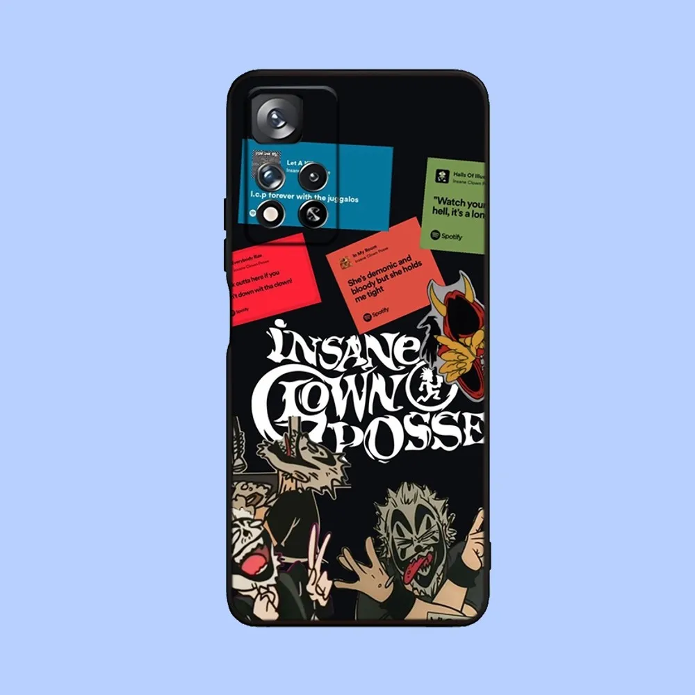 ICP Insane Clown Posse Phone Case For Samsung Galaxy A13,A21s,A22,A31,A32,A52,A53,A71,A80,A91 Soft Black Cover