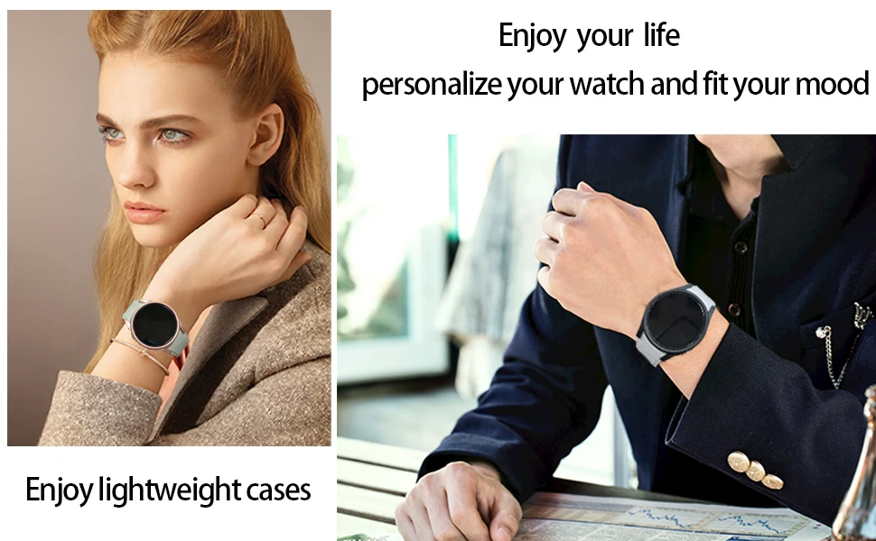 Cover Case for Samsung Galaxy Watch 4 44mm 40mm Accessories All-Around Protective Bumper Shell Galaxy Watch 4 Classic 42mm 46mm