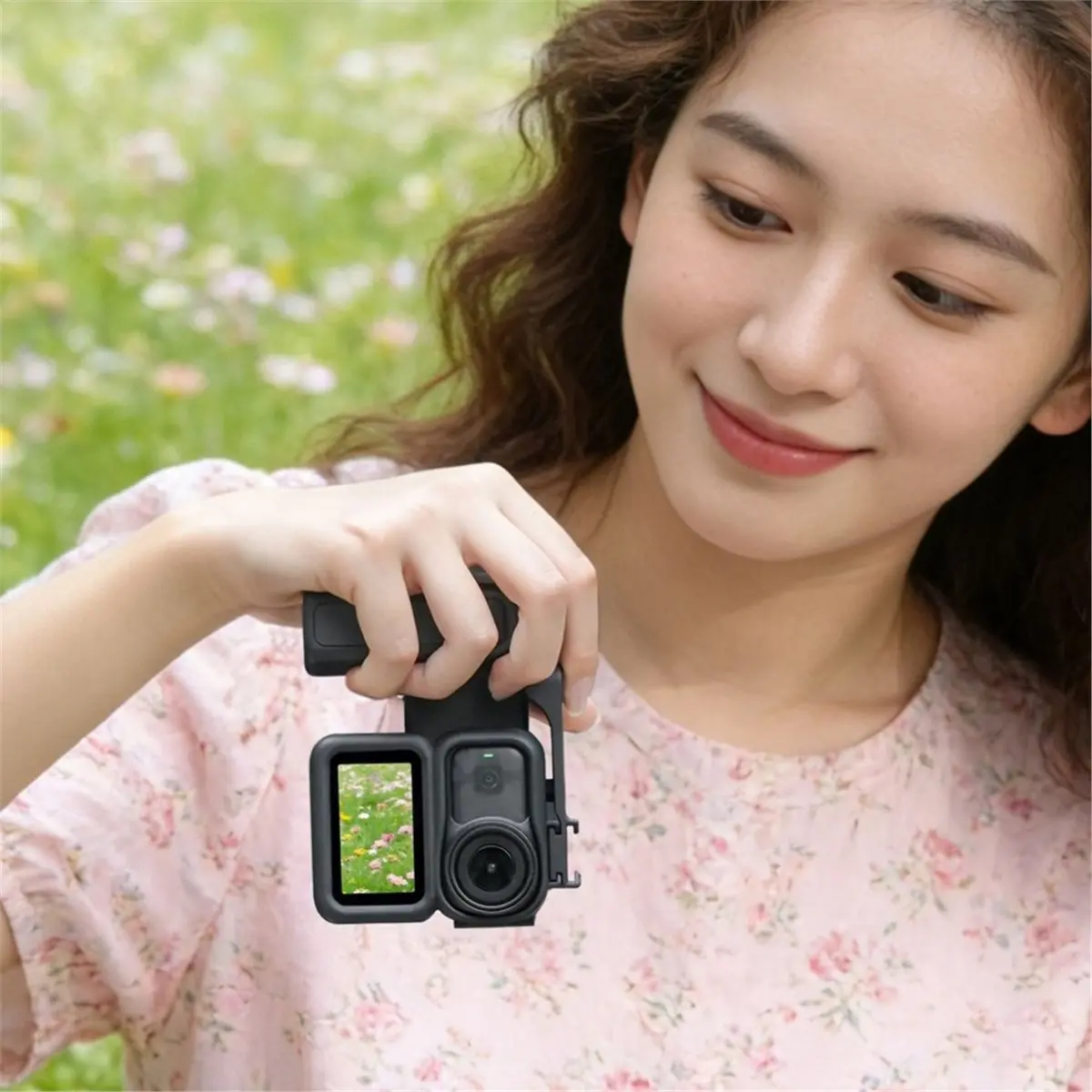 Hand Grip for Nano Street Photography Accessories Quick Release Cage Grip Frame Handle, Camera Accessories