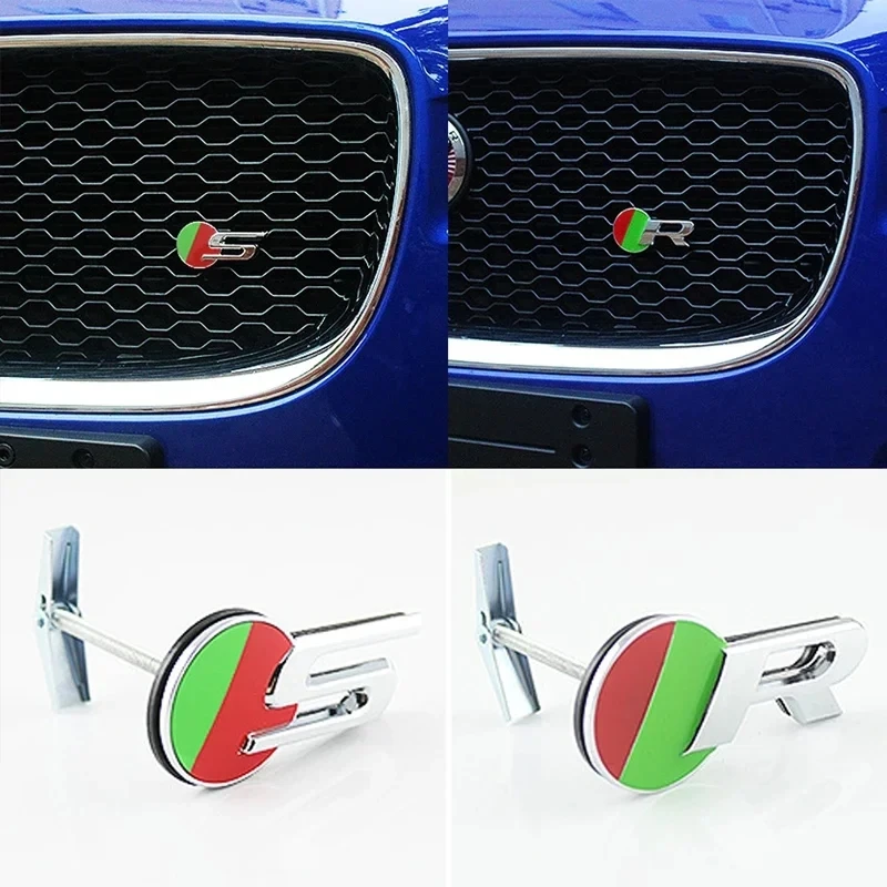 

Украшение передней решетки автомобиля для Jaguar R S Logo S-Type F-pace XF XE X Type XJ E-pace XFL XJS F-type I-pace Xe XJL CT7