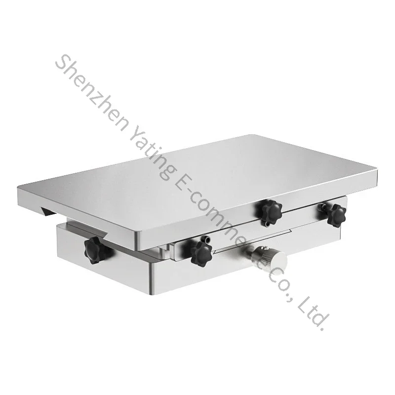 Hot Stamping Machine Screen Printing Marking Machine Platform Fine-tuning Table Diagonal Adjustable XY Axis  Adjustable Table
