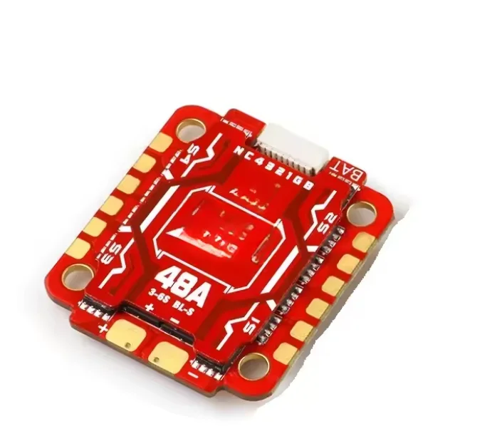 48A 4in1 ESC FPV Balap Gaya Bebas Dr-one Bagian DIY F748 STACK 3-6S MPU6000 F722Pengendali Penerbangan 48A 4in1