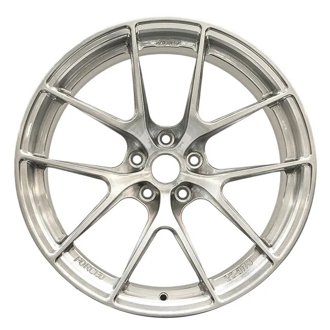 

Forged Aluminum Alloy Wheel Hub 5*112 Brushed Silver 19-21 Inch for Sport and Passenger Cars and Off-Road Vehicles
