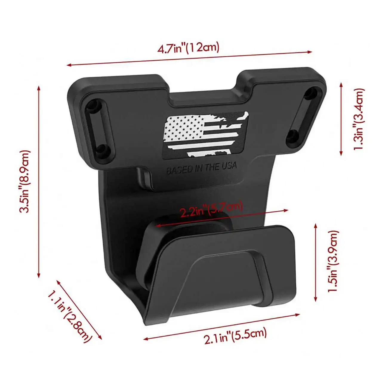 

New Magnetic Gun Mount Hunting Outdoor for Gun Hunting Outdoor Sport Accessories for Glock G17 G19 G43x 1911 AR15 AR10 USP P226