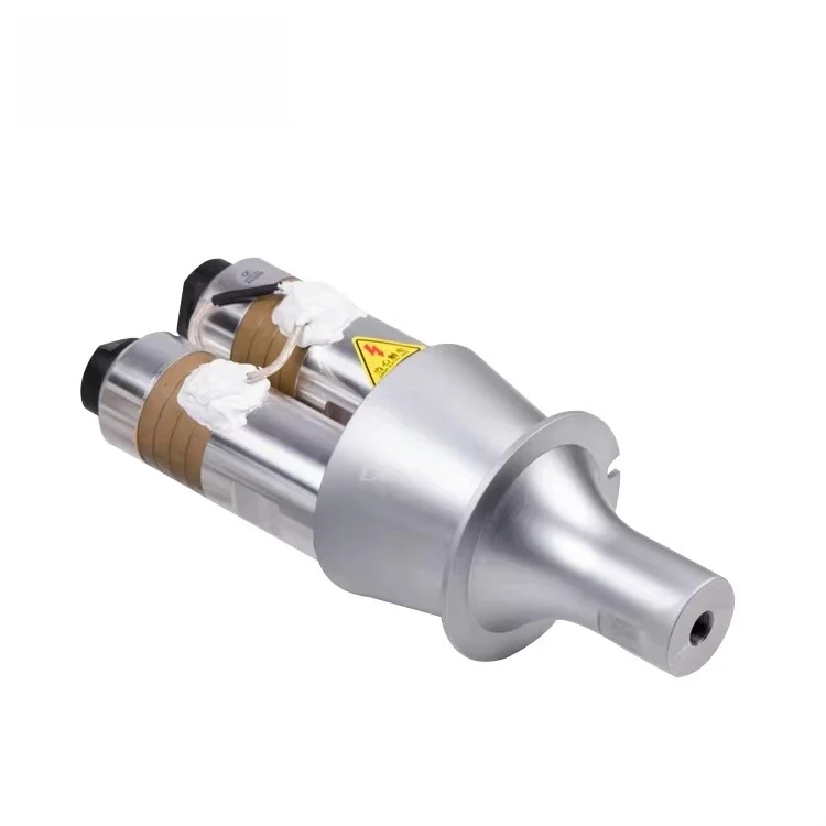 15khz 4200w Pressure Double 15k Plastic Metal Welder Parts Two Vibration Welding High Power Ultrasonic Transducers