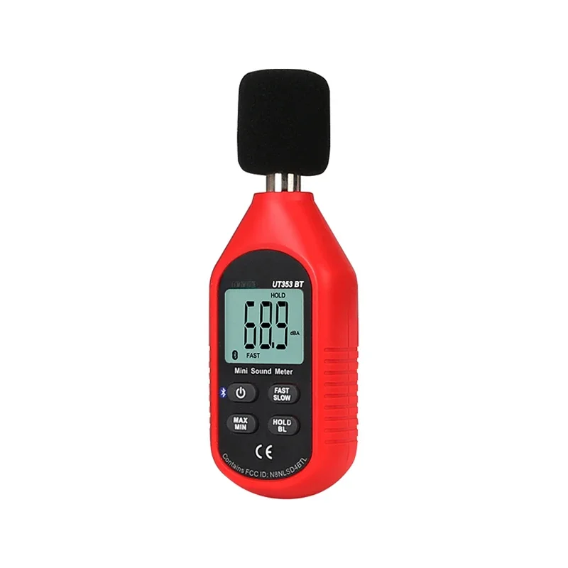 UNI-T UT353 Noise Measuring Instrument Db Meter 30~130dB Mini Audio Sound Level Meter Decibel