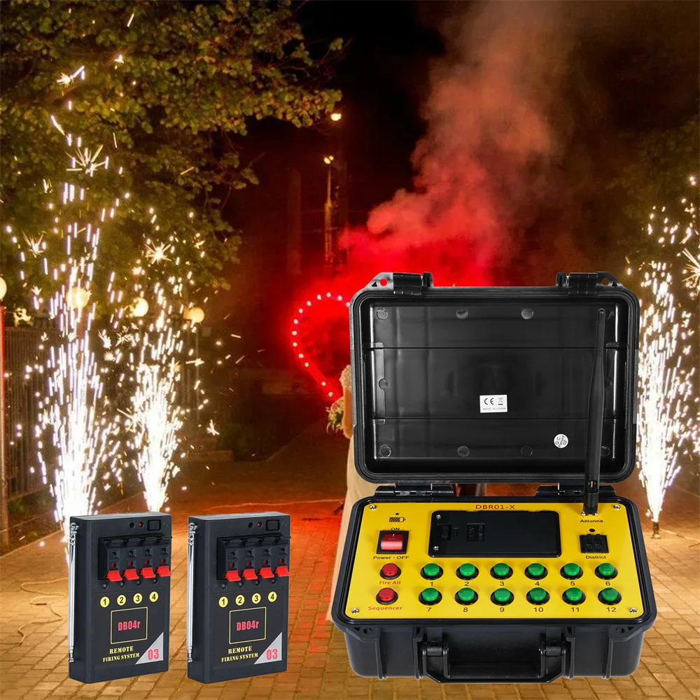 Controlador de iluminación LED para eventos de fuegos artificiales SLarge