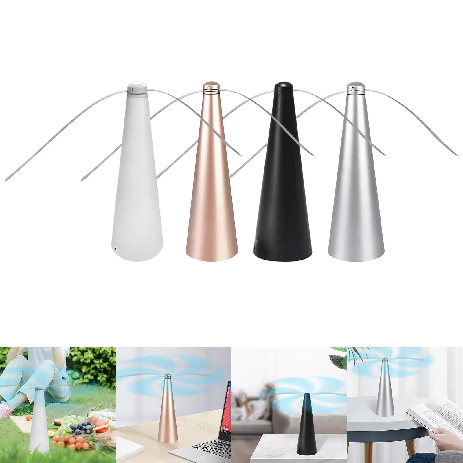 

Портативный вентилятор для мух, сохраняет от мух, электрический мухоловка, USB-мягкие лопасти