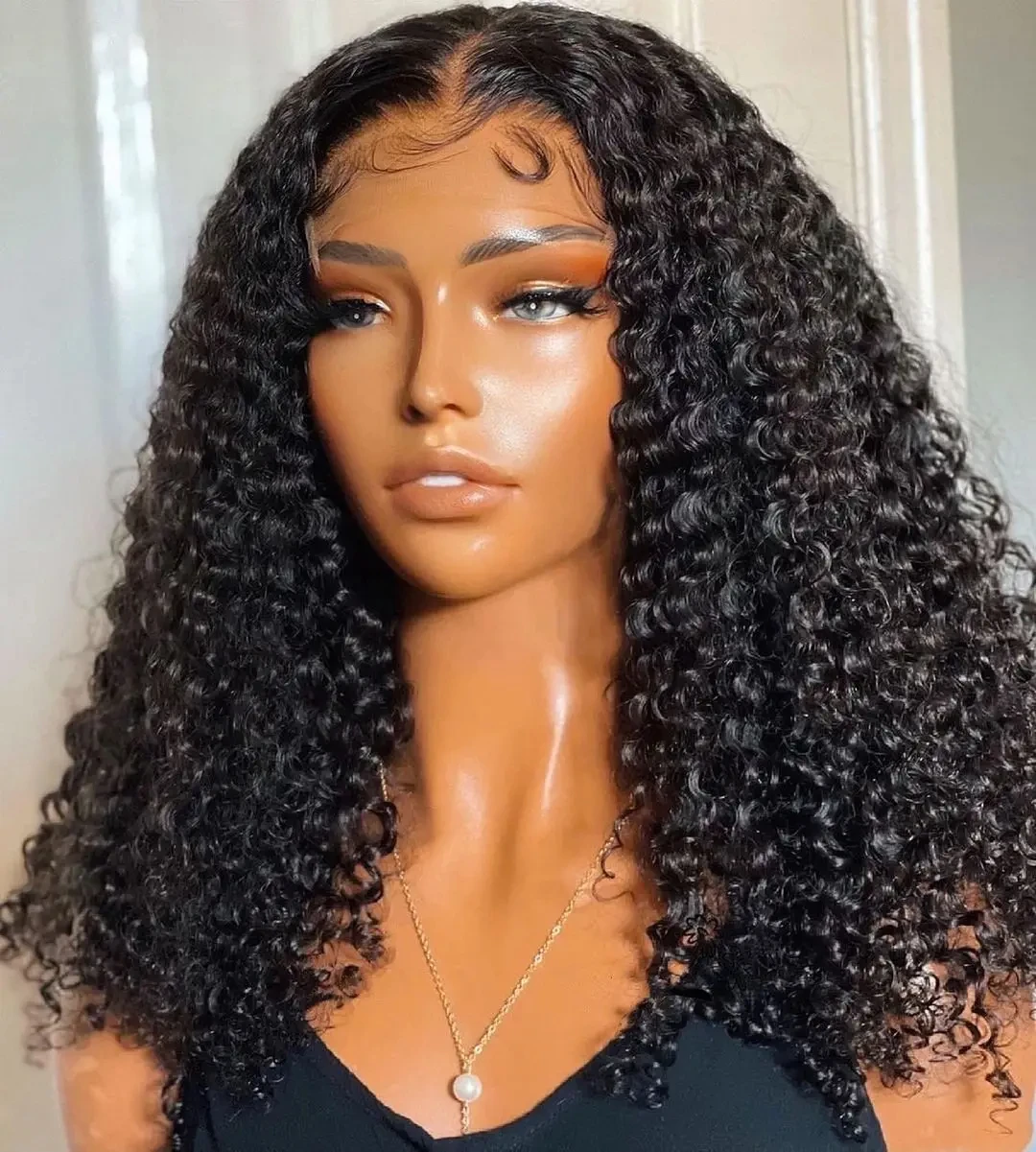 

Curly Lace Front Human Hair Wig Glueless 13x4 HD Lace Deep Wave Frontal Wig Water Wave 4x4 Lace Closure Wig Short Bob Wig