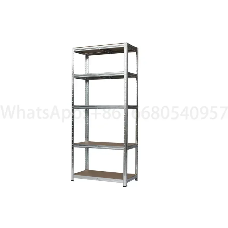 Flying Jerry Garage Storage Shelves 5-Tier Steel Shelving Unit 2920LBS Heavy Adjustable Boltless Plug-In Organizer Rack view 6