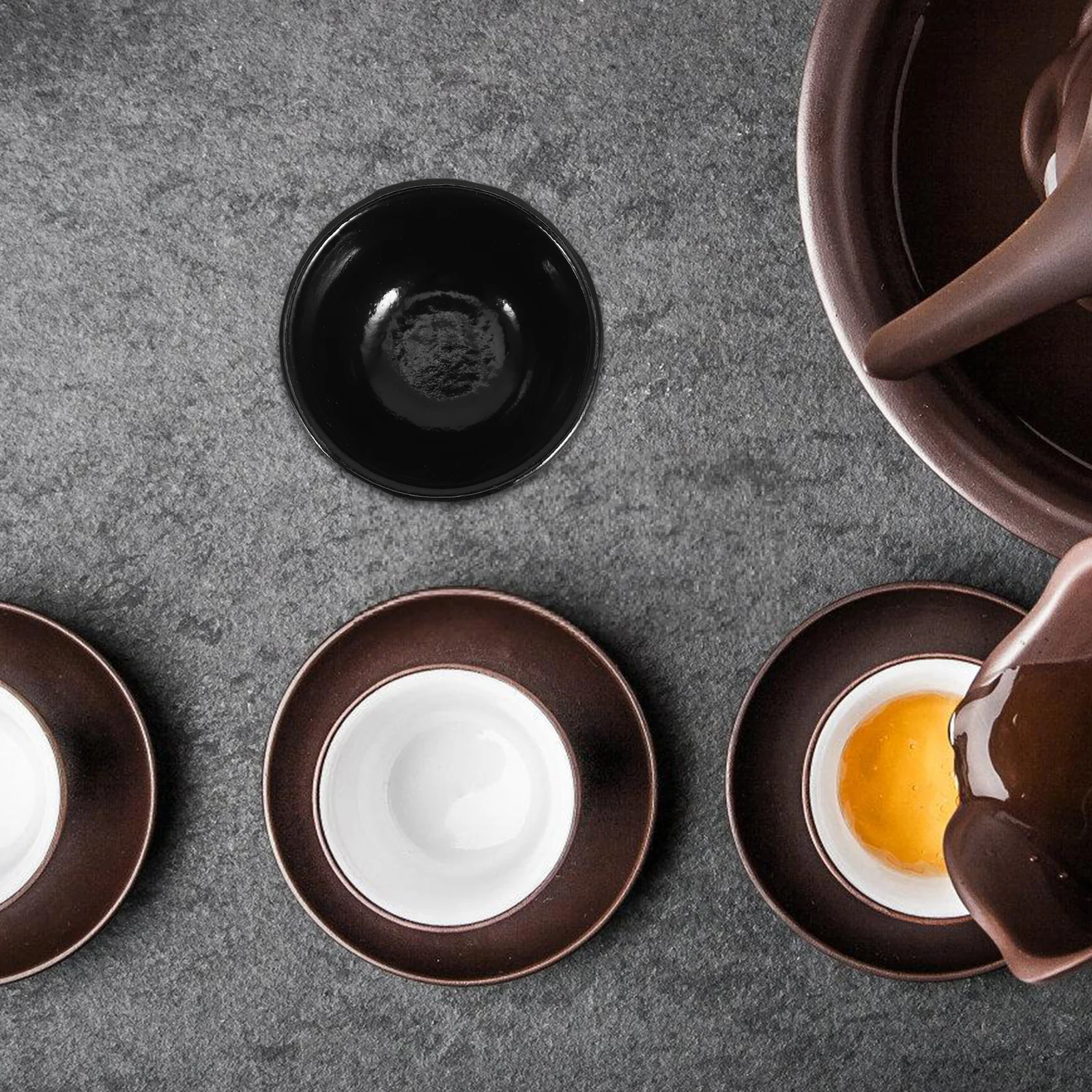 

Cast Iron Tea Cup Japanese Style Vintage Small 35ml Retro Metal Espresso Cup for Tea Coffee Matcha Gongfu Teaware