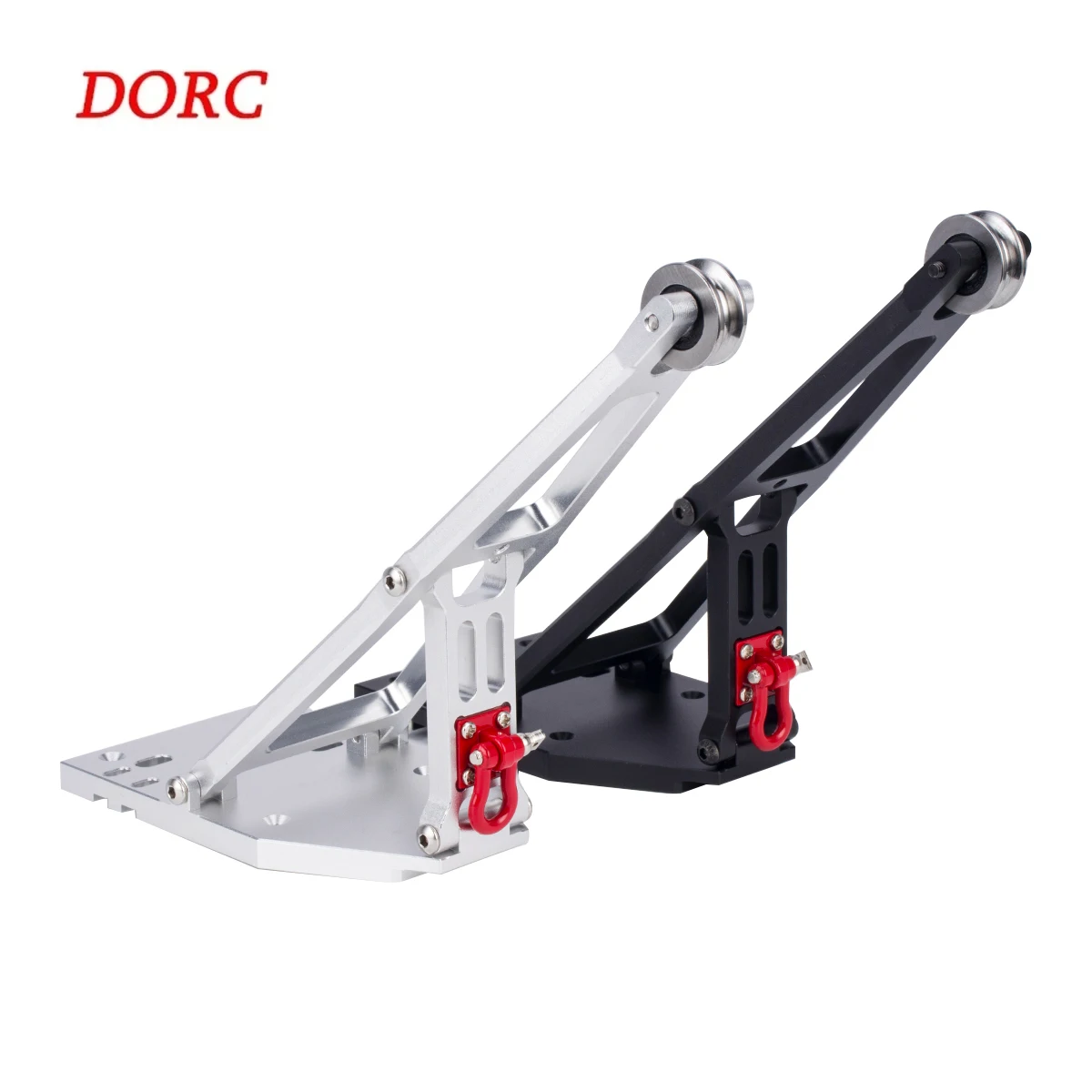 Aluminium 1/10 Scale Winch Truck/Tow Truck Crane Arm kit Simulation for RC Crawler Axial Capra 1.9UTB Trail Buggy Upgrade parts